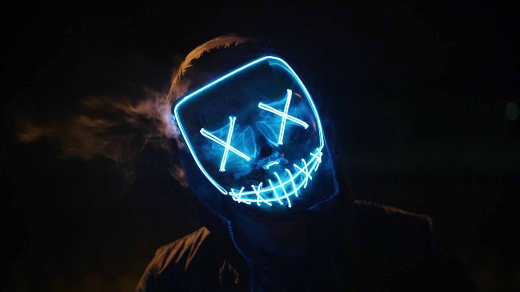 imagen de una mascara que produce terror, , juegos de mesa de terror